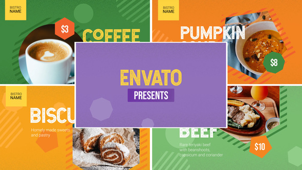 VideoHive Food Menu || After Effects 30592746
