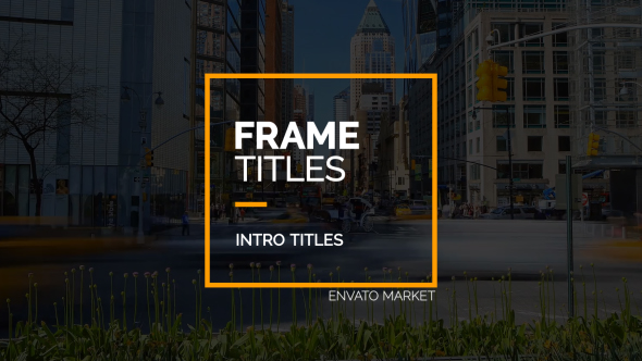 VideoHive Frame Titles 16533663