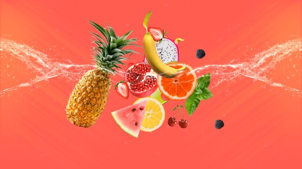 VideoHive Fresh Fruits Logo 22529870