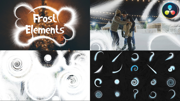 VideoHive Frost Elements for DaVinci Resolve 35490849