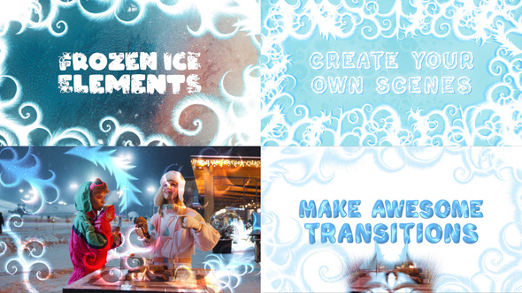 VideoHive Frozen Ice Elements for DaVinci Resolve 34884205