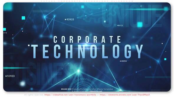VideoHive Future Corporate Technology Trailer | Slideshow 30299857