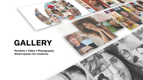 VideoHive Gallery - Photo And Video Logo Reveal 28314287