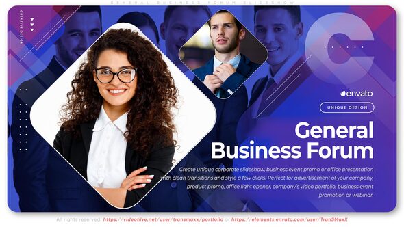 VideoHive General Business Forum Slideshow 27018528