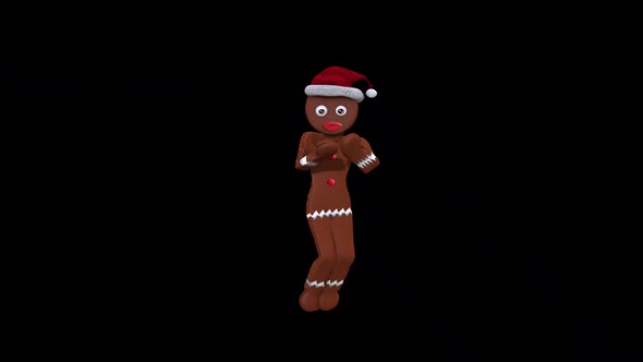 VideoHive Ginger Cookie Dance 2 - Christmas Concept 34257772