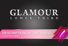 VideoHive Glamour Lower Thirds 1353543