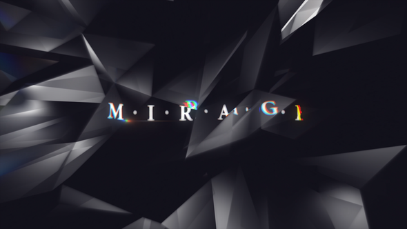 VideoHive Glass Logo Reveal 28484833