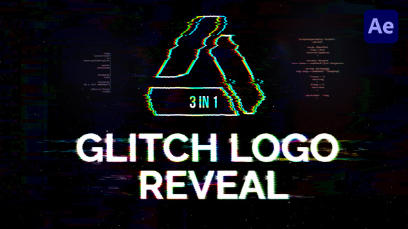 VideoHive Glitch Logo Reveal 30775609