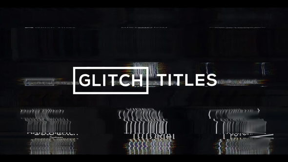 VideoHive Glitch Modern Titles & Lower Thirds 28914948