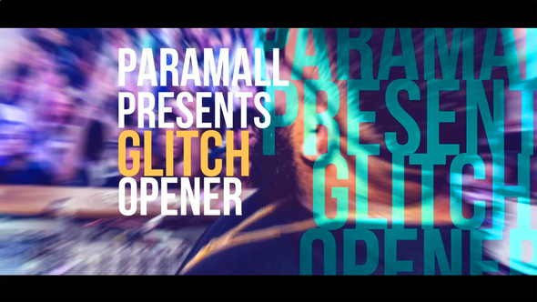 VideoHive Glitch Opener 38071265