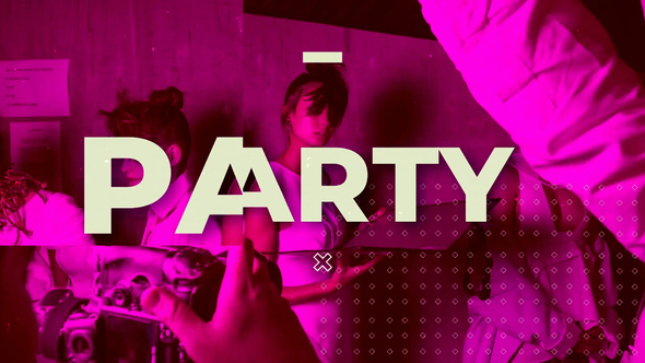 VideoHive Glitch Party Promo 38027387
