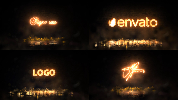 VideoHive Golden Signature Logo 23996342