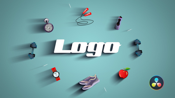VideoHive Gym Fitness Logo 33004239