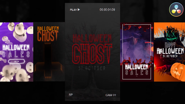 VideoHive Halloween Scary Instagram Stories 34378057