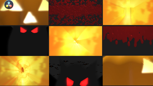 VideoHive Halloween Transitions Pack 34117762