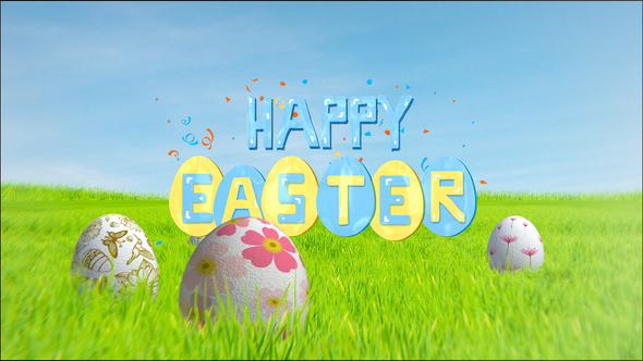 VideoHive Happy Easter II | After Effects 31315636