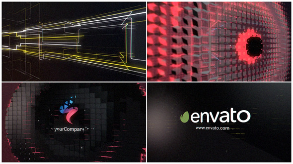 VideoHive Hi-Tech Logo Animation 23908364