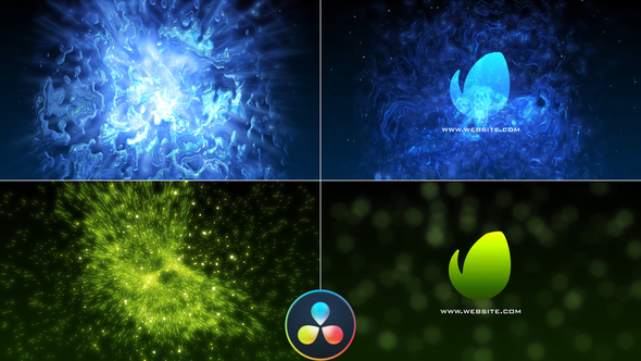 VideoHive High Energy Logo Opener - DaVinci Resolve 33152049