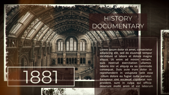 VideoHive History Documentary Slideshow 36313797