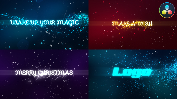VideoHive Holiday Magic Greetings | DaVinci Resolve 34418516