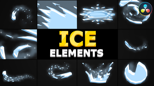 VideoHive Ice Elements | DaVinci Resolve 35755707