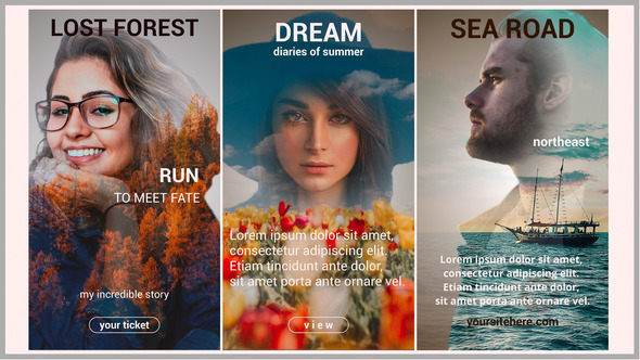 VideoHive Instagram Double Exposure 35920216