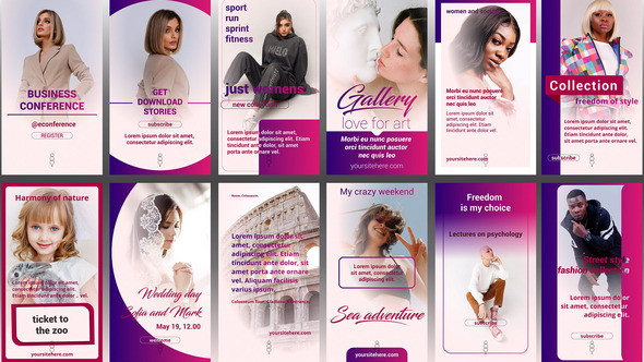 VideoHive Instagram Stories Pack 4 36190711