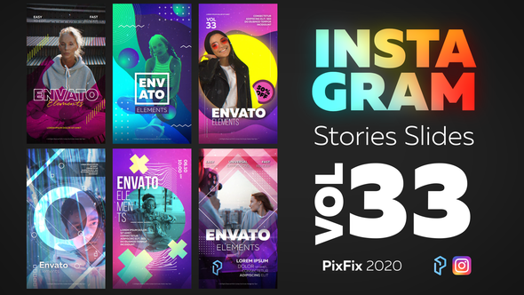 VideoHive Instagram Stories Slides Vol. 33 30513162
