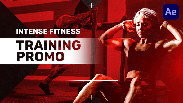 VideoHive Intense Fitness Training Promo 30594600