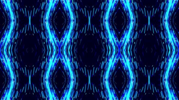 VideoHive Kaleidoscopic blue and black background 34168412