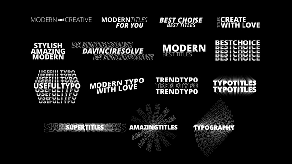 VideoHive Kinetic Typography 32772523