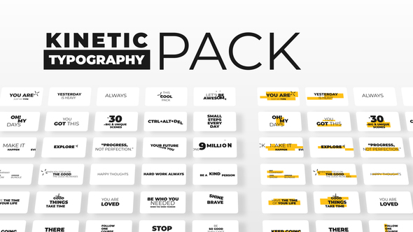 VideoHive Kinetic Typography | Dancing Texts 29462698