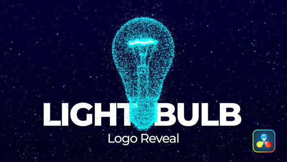 VideoHive Light Bulb Idea Logo Reveal 37410876