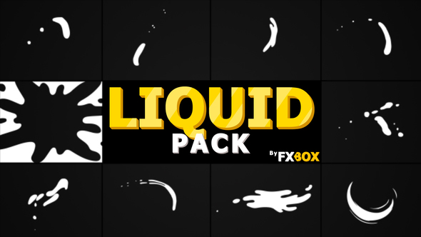 VideoHive Liquid Motion Shapes | DaVinci Resolve 37286805