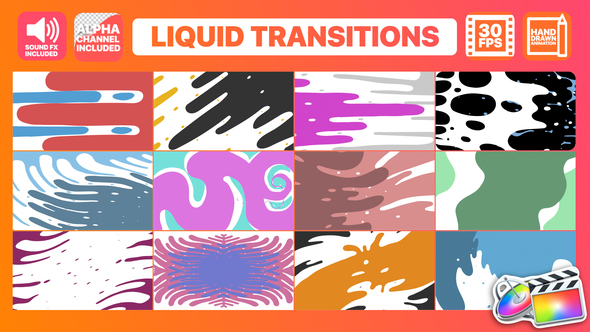 VideoHive Liquid Motion Transitions | FCPX 24305650