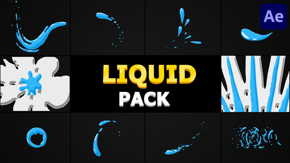 VideoHive Liquid Shapes | After Effects 31104119