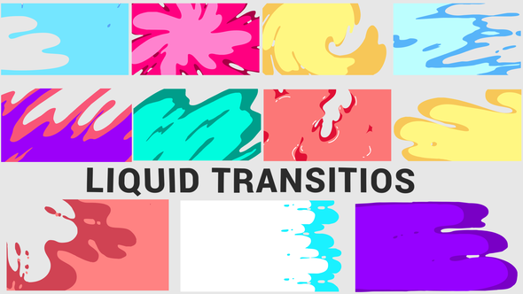 VideoHive Liquid Transition Pack 22486820