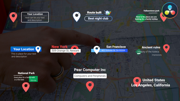 VideoHive Location Titles | DaVinci Resolve 36412598