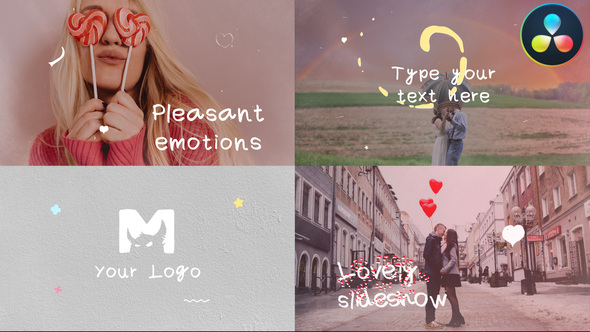 VideoHive Love Slideshow | DaVinci Resolve 38247025