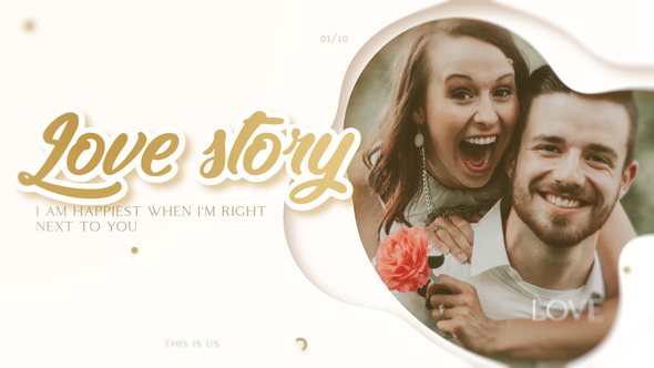 VideoHive Love Story - Romantic Slideshow 23240666