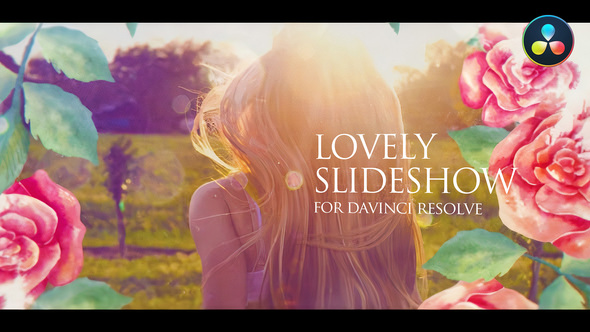 VideoHive Lovely Romantic Slideshow for DaVinci Resolve 31570702