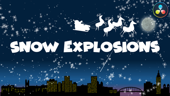 VideoHive Magic Snow FX Pack | DaVinci Resolve 35263717
