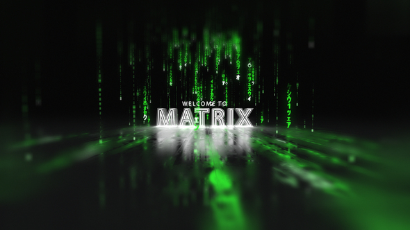 VideoHive Matrix Opener 28004193