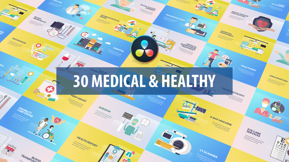 VideoHive Medical and Healthy Animation | DaVinci Resolve 32515350