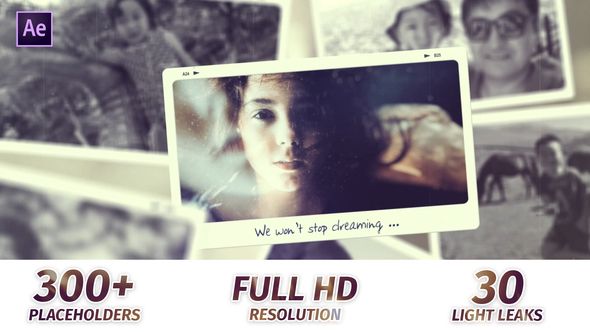 VideoHive Memories Slideshow | Photo Album 23185515