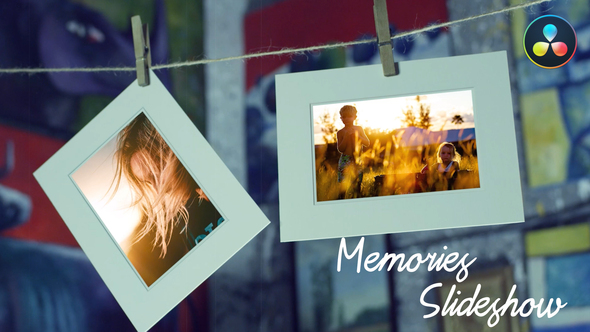 VideoHive Memories Slideshow - Photo Gallery for DaVinci Resolve 33506707