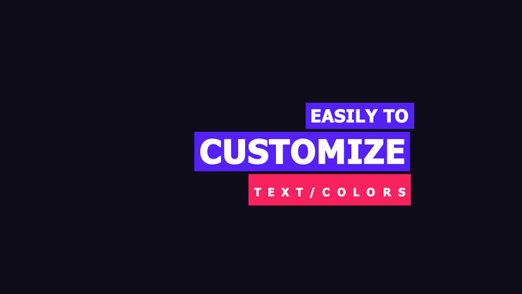 VideoHive Minimal Stylish Titles 30455774