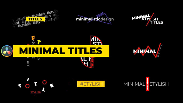 VideoHive Minimal Titles 35850038
