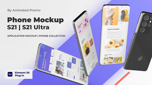 VideoHive Mobile Mockup Presentation – Android App Promo Mockup 30466646