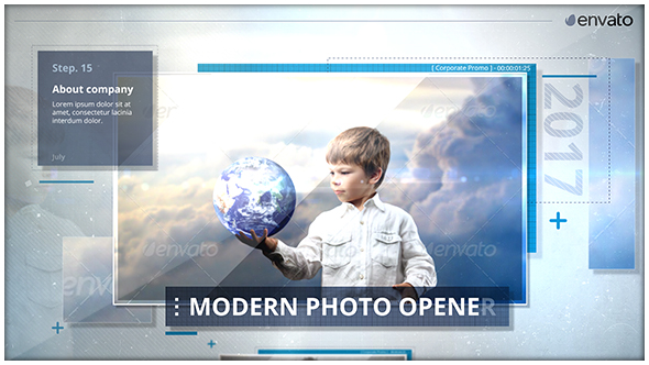 VideoHive Modern Photo Opener 20430750